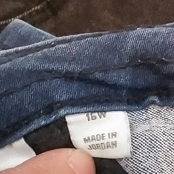 Black Royalty Jeans and Style & Co Jeans. Size 16W - Picture 2 of 3